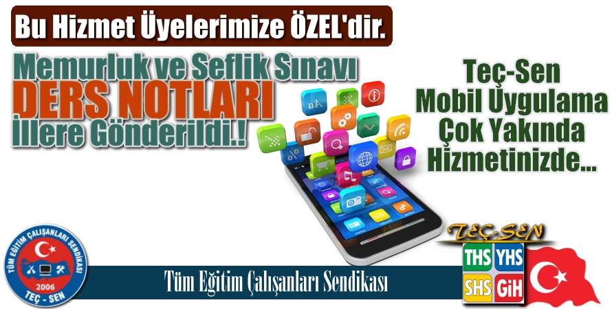 Memurluk ve Şeflik Sınavı Ders Notları