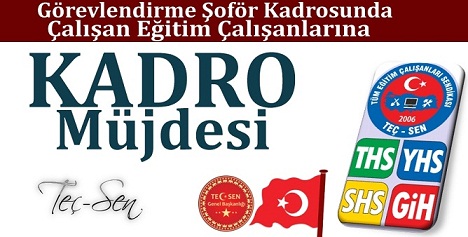 Kadro Müjdesi!