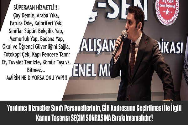 Süperman Hizmetliler!